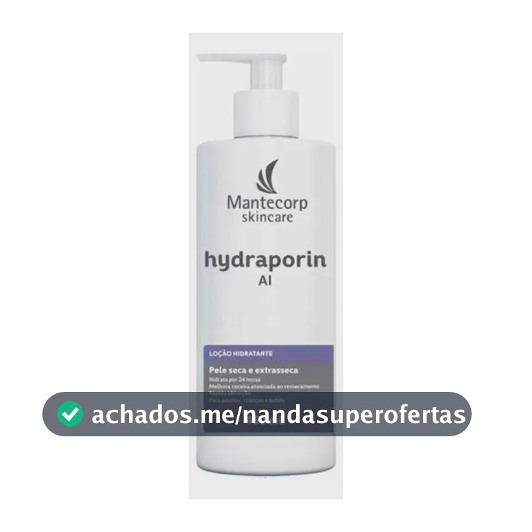 Mantecorp Hidratante Corporal Hydraporin AI 450g