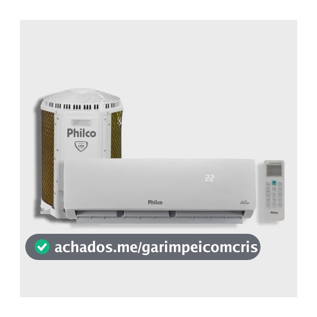 Ar Condicionado Inverter Philco 9000 Btus Frio 220v Pac9ft Branco 220v
