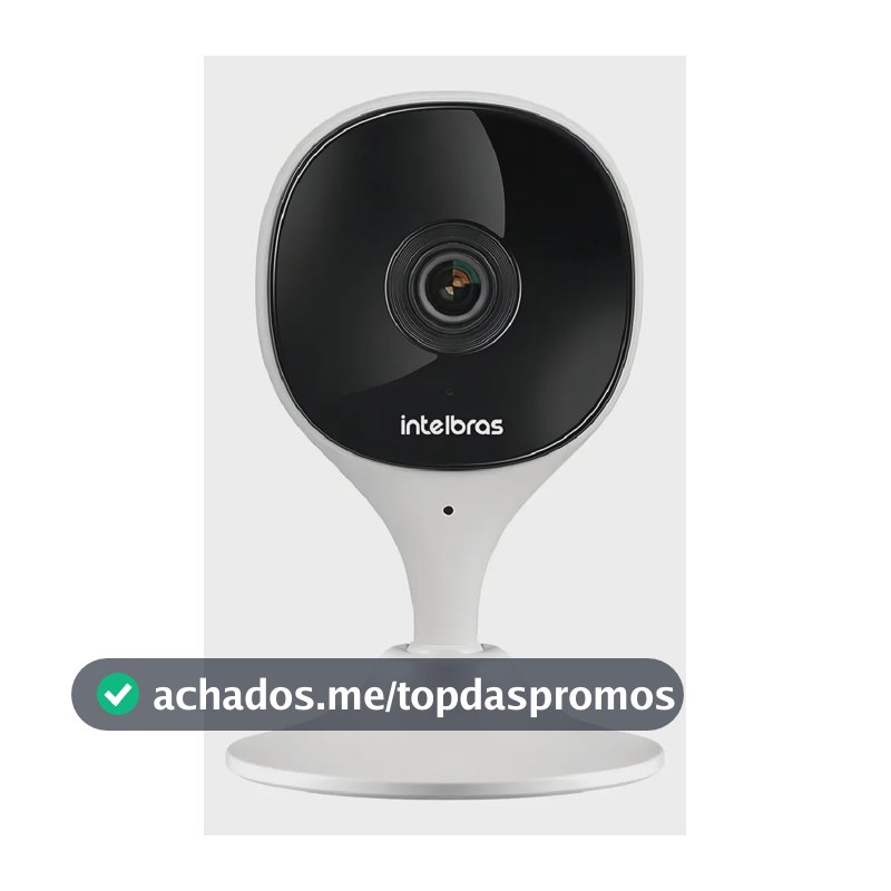 Câmera de Segurança Intelbras Imx C com resolução 2MP - branco