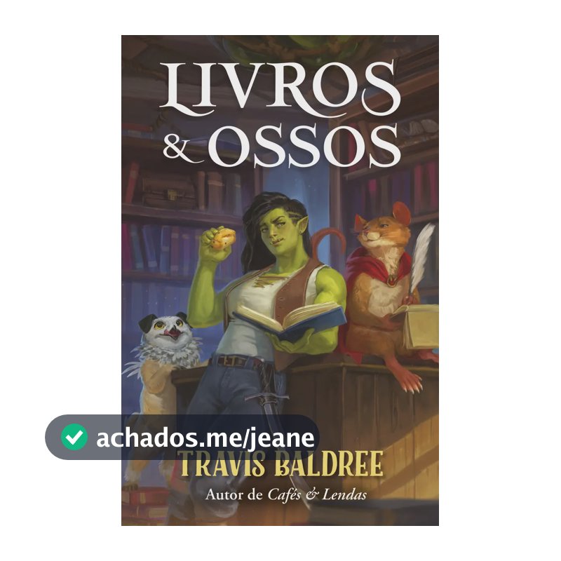 Livros & Ossos - Baldree, Travis - Intrínseca - Capa Mole