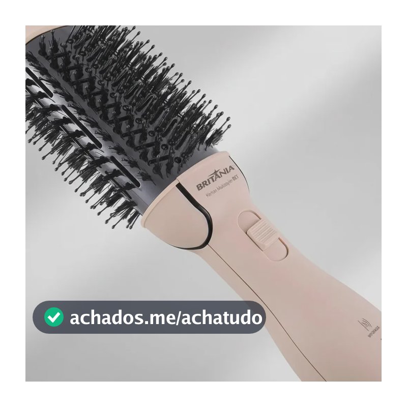 Escova Secadora Britânia Bivolt 1300w Soft Bec07r Original