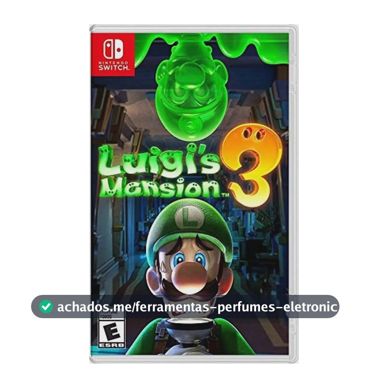 Jogo Luigi's Mansion 3 Switch Fisico