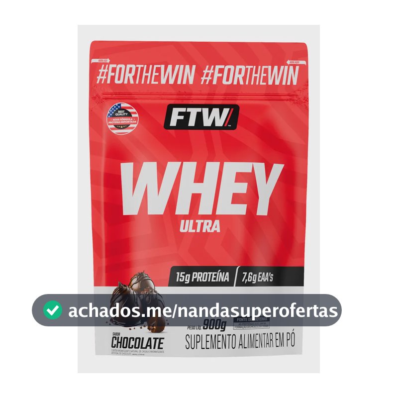 Whey protein FTW em pó sabor Chocolate x 900g
