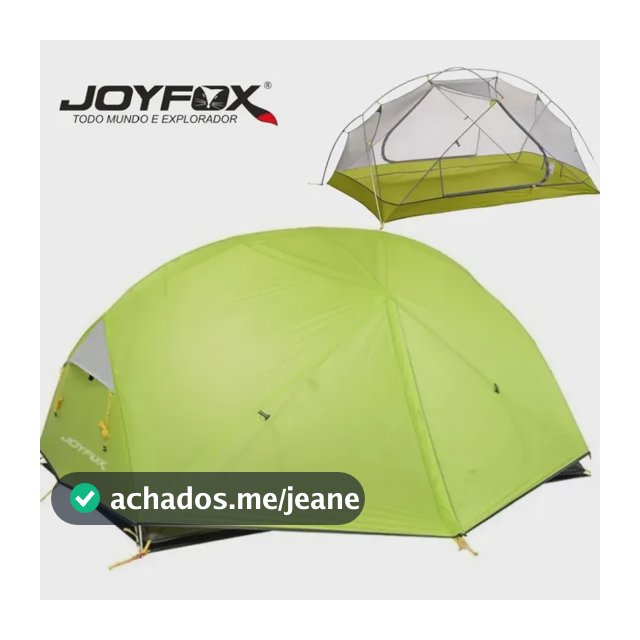 Barraca Iglu Joyfox 2 Pessoas Camping Ultraleve Impermeável Silicone 6000mm