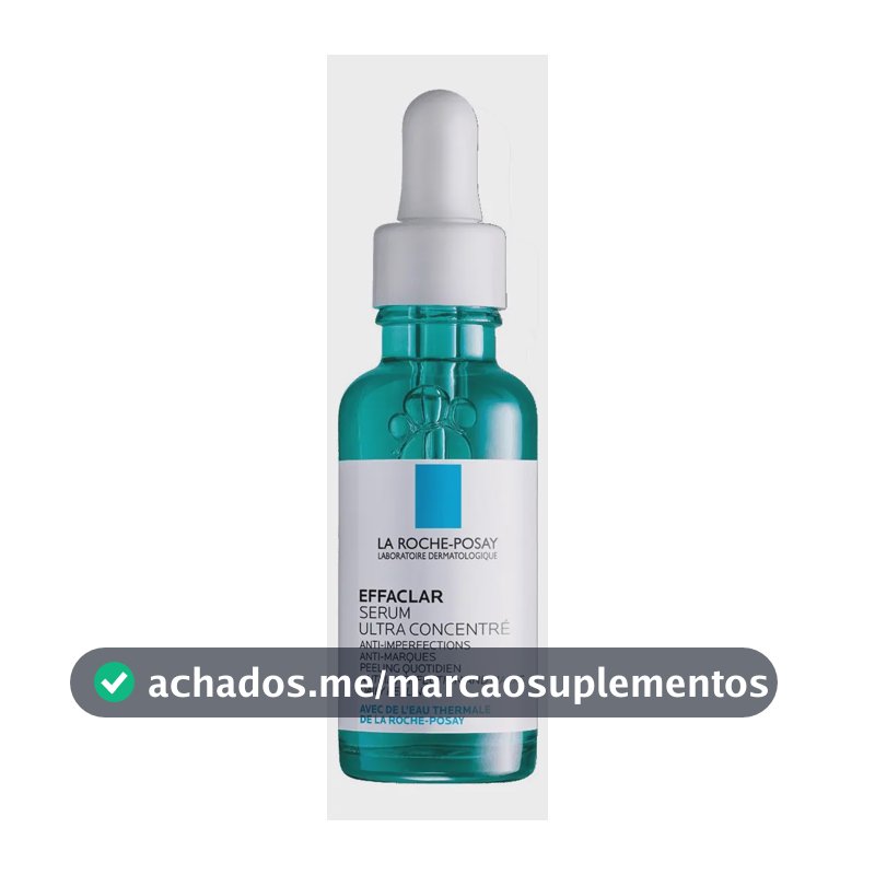 Sérum Ultra Concentrado La Roche Posay Effaclar noite para pele grasa de 30mL 30g 30 màs anos
