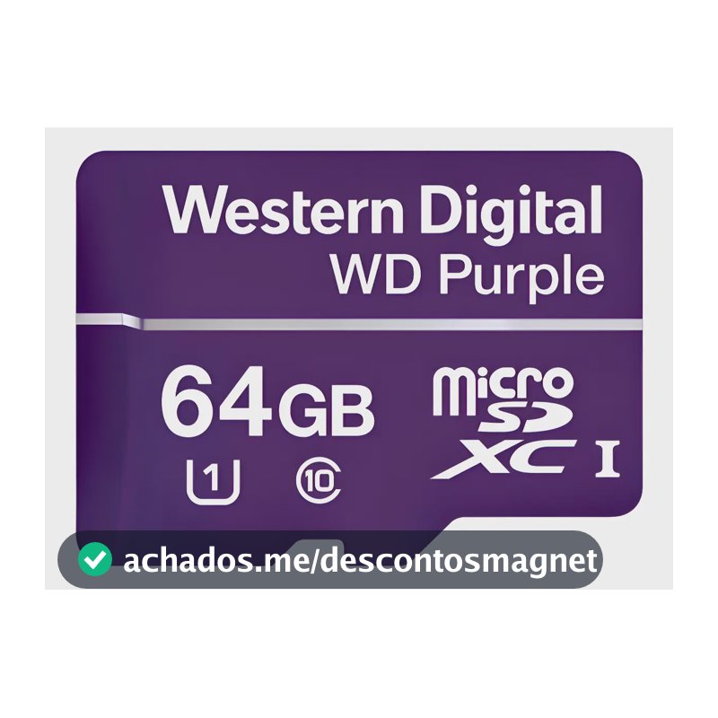 Cartão Micro Sd 64gb 32tbw