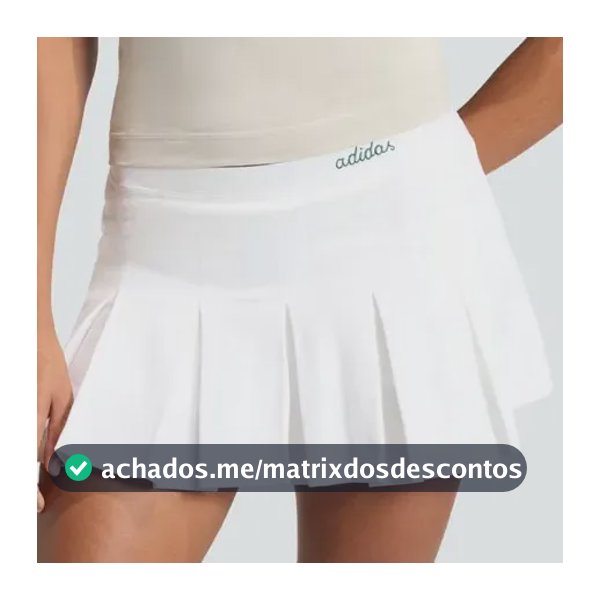 Saia adidas Colorpop Essentials Feminina Branca Branco G