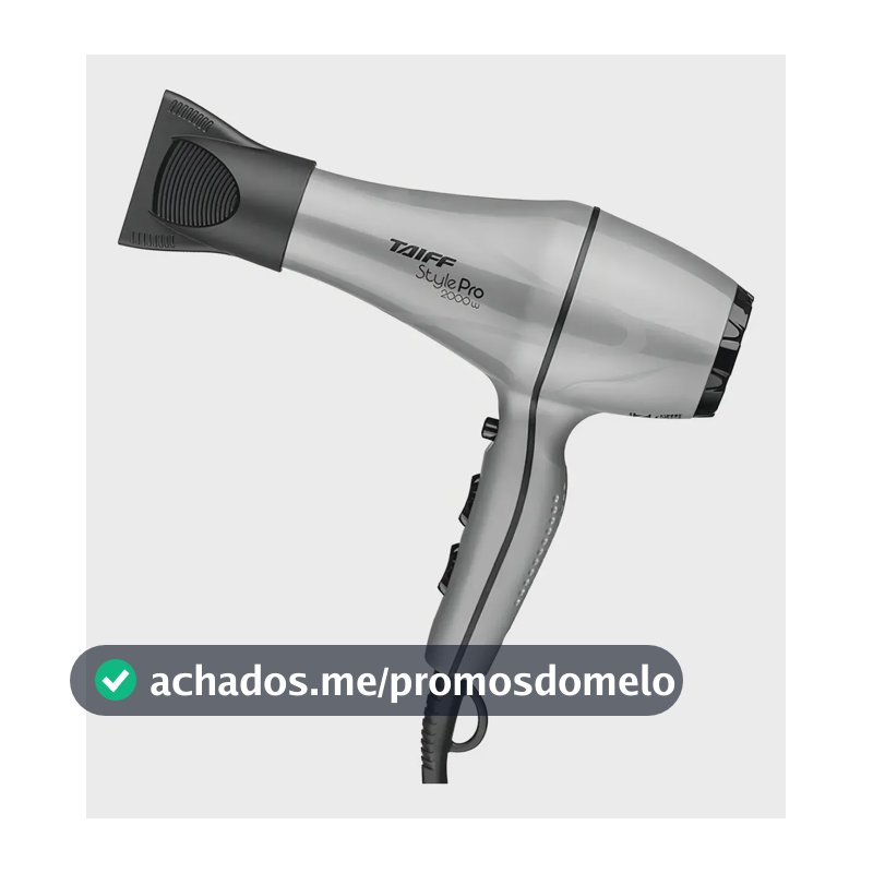 Secador De Cabelo 2000 Watts - Style Pro Taiff