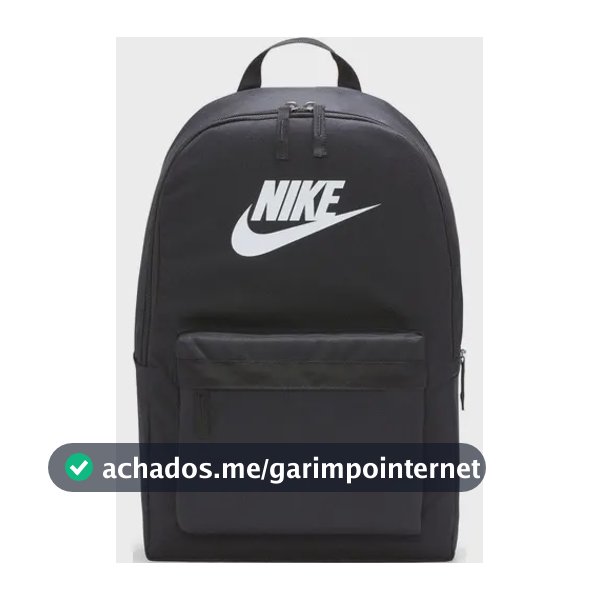 Mochila masculina Nike Heritage Backpack cor preta