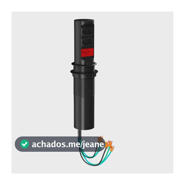 Torre De Tomada C/2 Tomadas 127v E 1 Tomada Verm 220v- Tr03