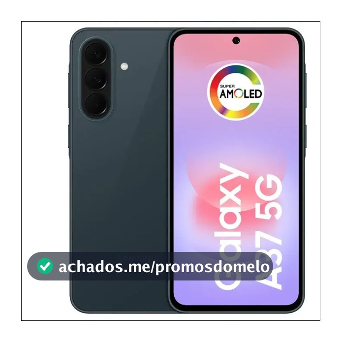 Celular Samsung Galaxy A37 5g 256gb, 8gb Ram, Câmera 50mp Verde-escuro