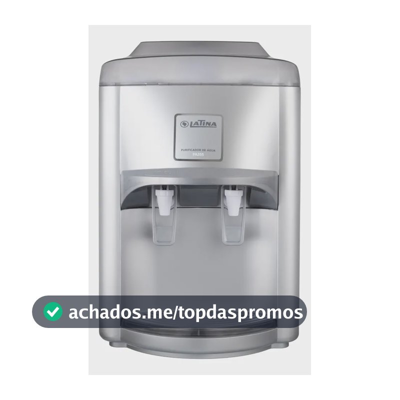 Purificador De Água Latina Pa355 Refrigerado por Compressor Prata