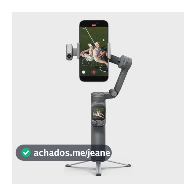Estabilizador Dji Osmo Mobile 8p Advanced Tracking Br Dji148 Preto