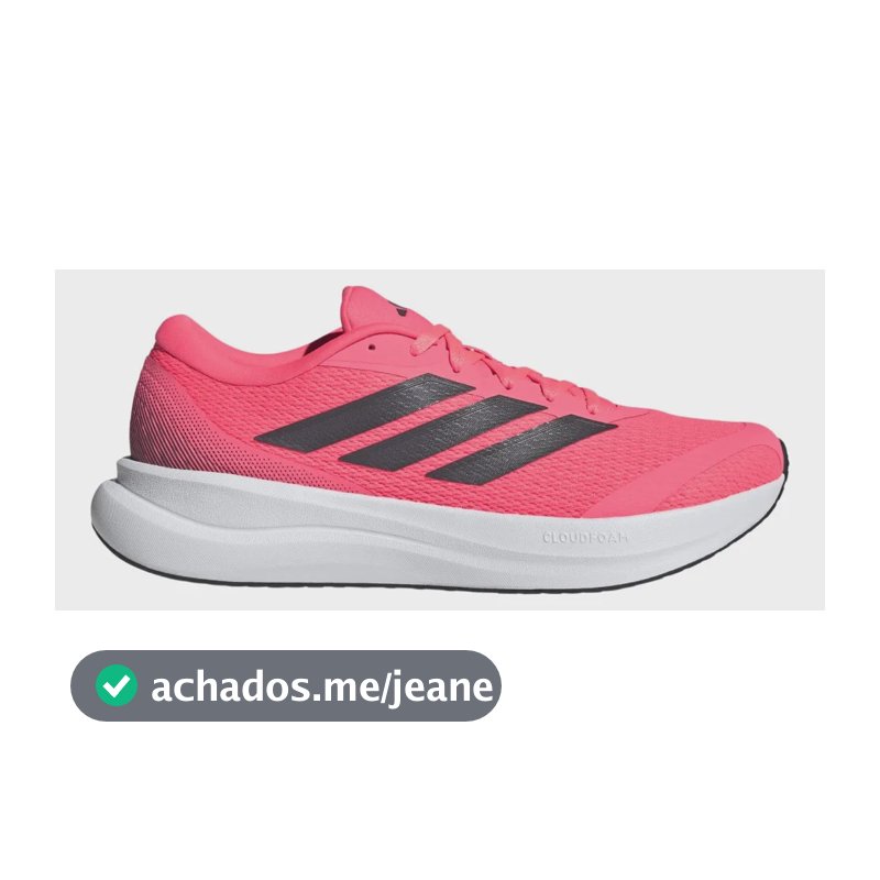 Tênis Masculino Runfalcon 6 adidas Rosa Liso 40 Br
