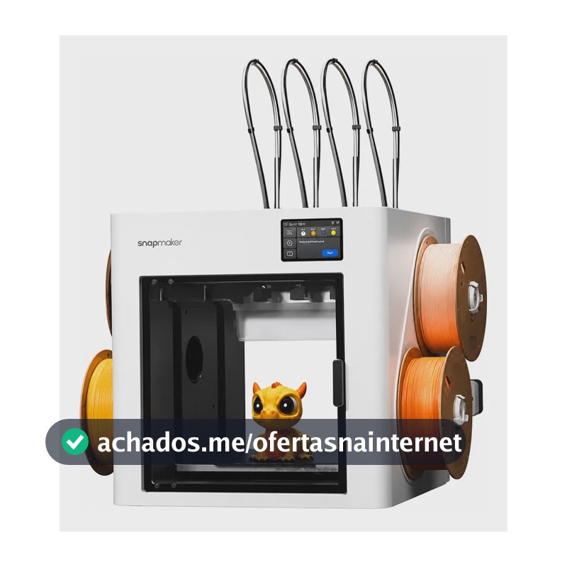Impressora 3d Snapmaker U1 C/nf E Garantia. 127/220v Branco