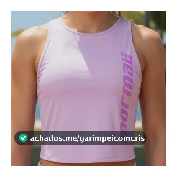 Regata Cropped Beach Tennis Vitoria Marchezini Mormaii 2026