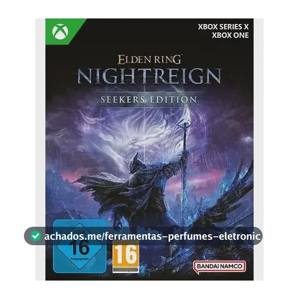 Elden Ring Nighteign Seekers Edition Xbox One Físico Lacrado