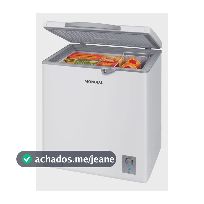 Freezer Horizontal 150l Mondial Branco FHZ-01-W50