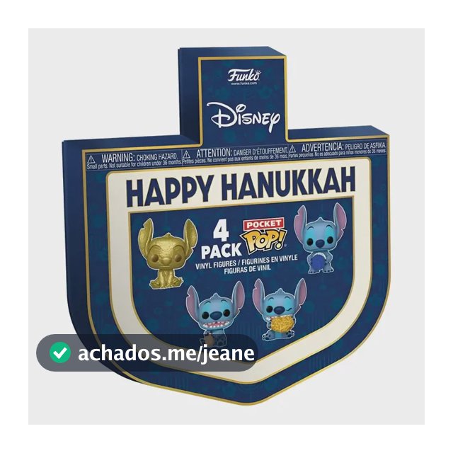 Funko Pocket Pop Stitch - Dreidel Box - Disney: Lilo & St...