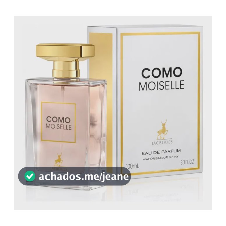 Perfume Árabe Maison Alhambra Como Moiselle Feminino 100ml