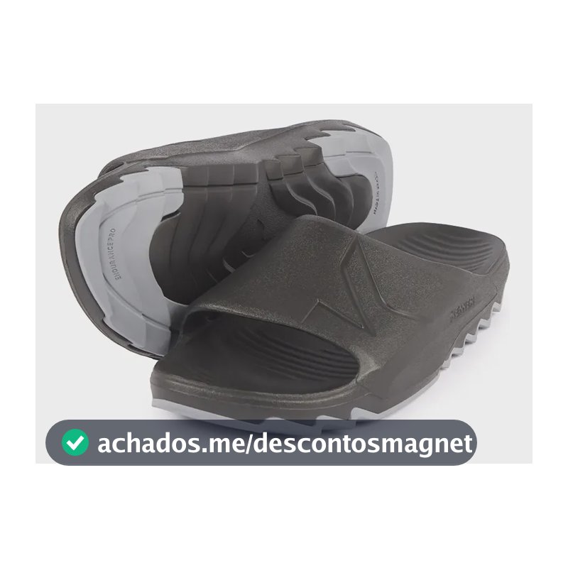 Sandália Kenner Makho Preto/cinza Liso 41