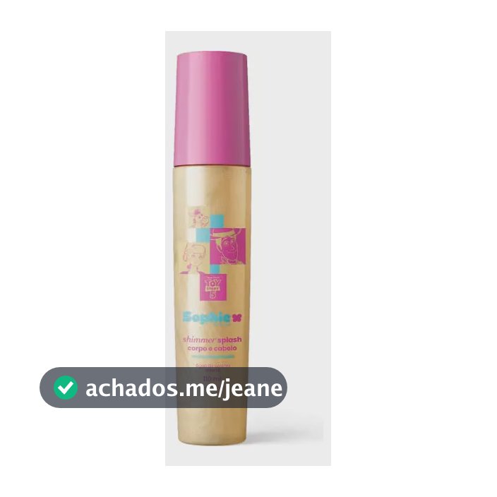 Shimmer Splash Corpo E Cabelo Sophie Toy Story 5 O Boticário