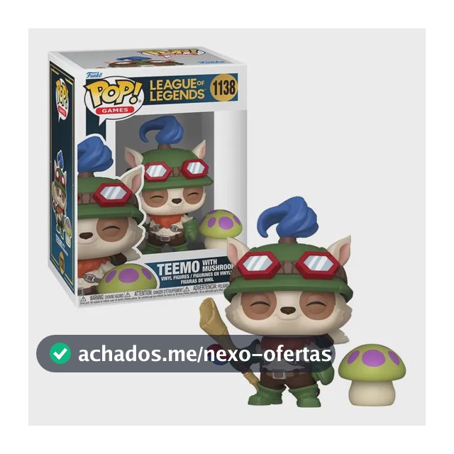Funko Pop! Games League Of Legends Teemo With Mushroom 1138