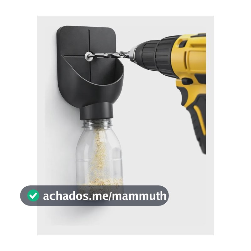 Coletor De Pó Para Furadeira Coletor Poeira Para Perfuração Nao Se Aplica