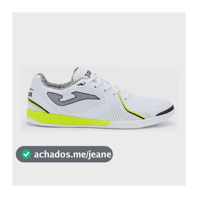 Chuteira De Futsal Joma Dribling Profissional Adulto Indoor