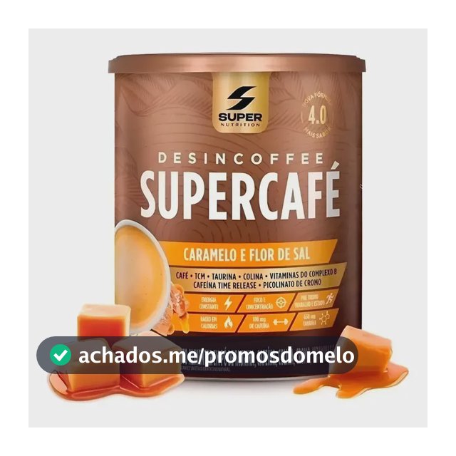 Desincoffee Supercafé Desinchá (220g) Caramelo E Flor De Sal Caramelo E Flor De Sal