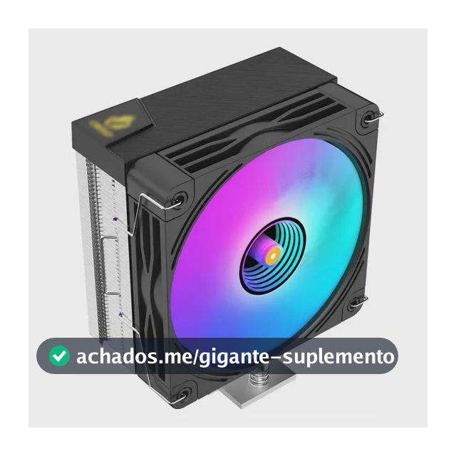 Cooler Para Processador Obisid Alta Performance Uk500, 120mm Preto