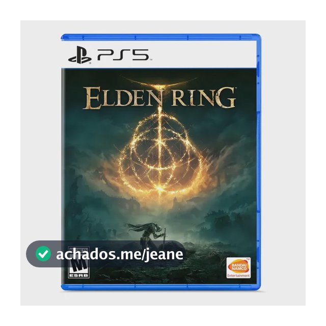 Jogo Elden Ring Ps5 Midia Fisica