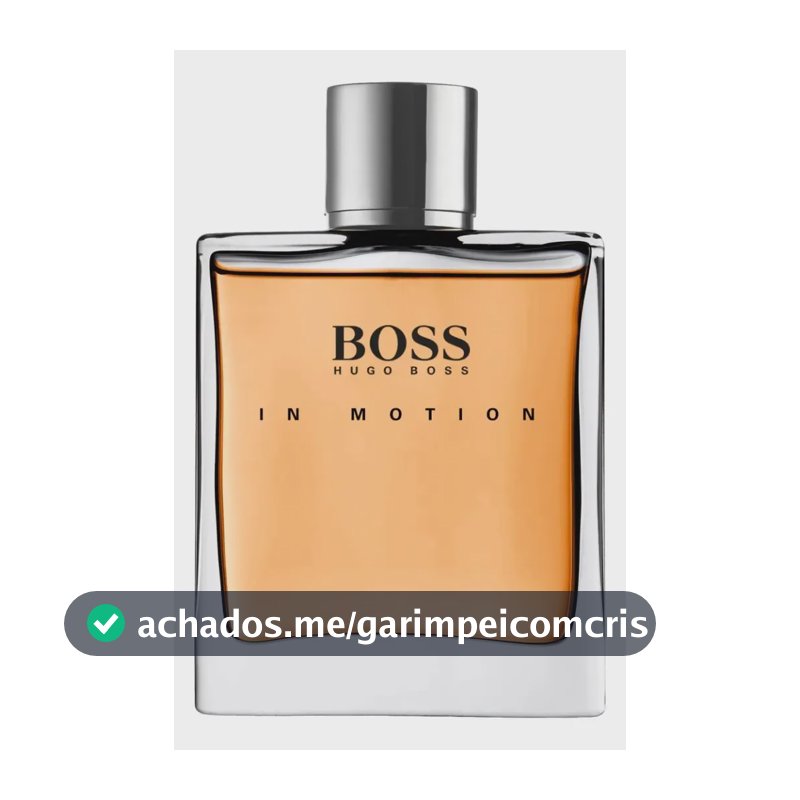 Perfume Boss In Motion Eau De Toilette Spray Masculino 100ml Hugo Boss