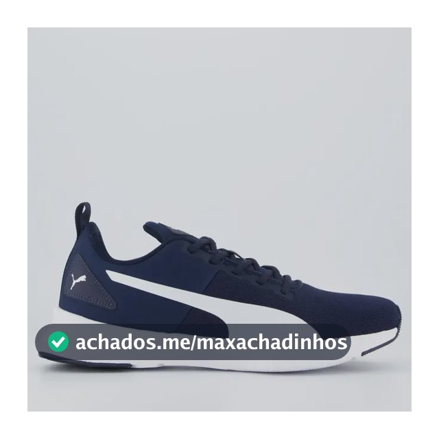 Tenis Puma Flyer Runner Mesh Bdp Azul E Branco