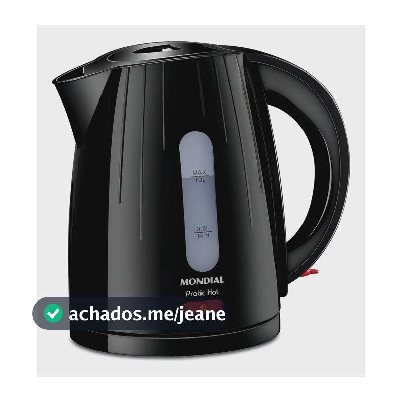 Chaleira Elétrica Pratic Hot, Mondial, 1200W - CE-07