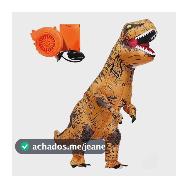 Fantasia Inflável Cosplay De T-rex Para Adulto Halloween