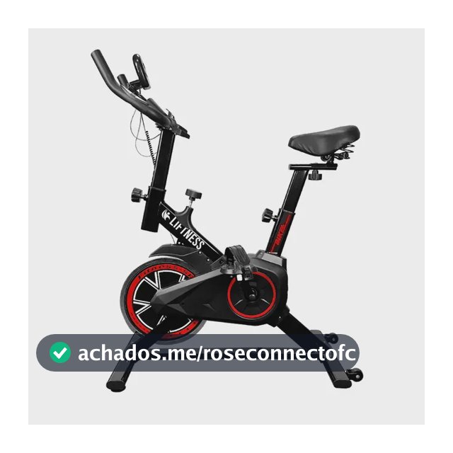 Bicicleta Ergometrica Spinning Liftness Profissional Para Cardio Fitness Musculação Atividade Física Inercia