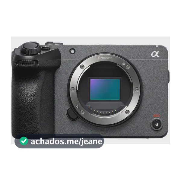 Câmera Sony Fx30 Ilme-fx30 Mirrorless Corpo Preto 4k Uhd