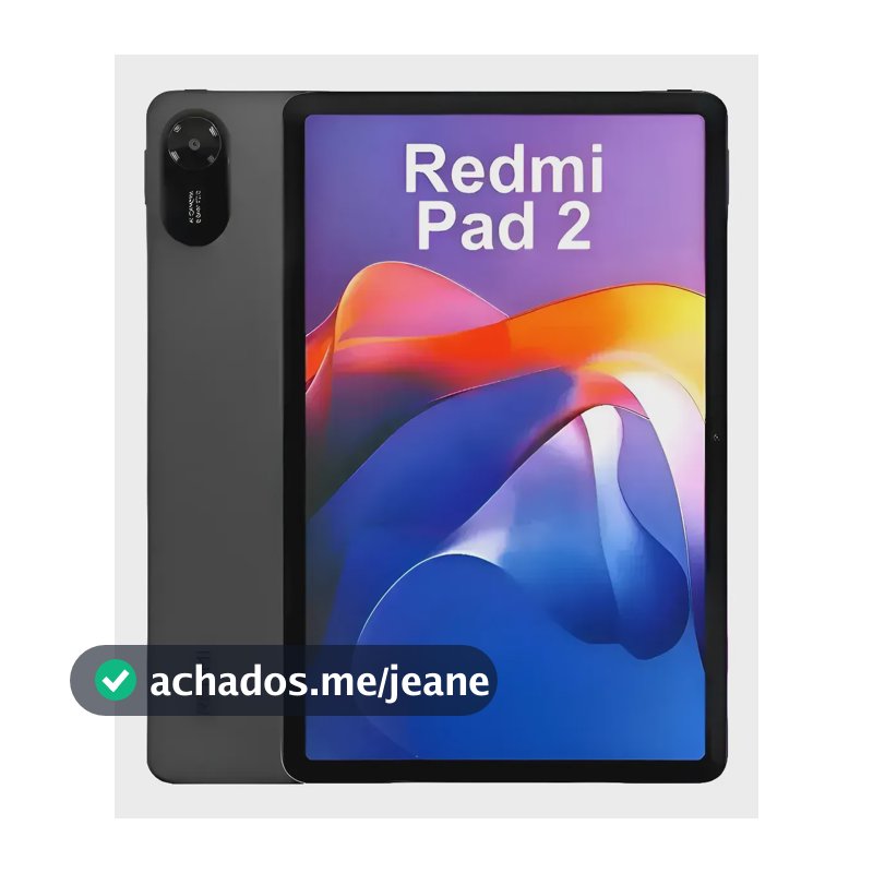 Tablet Xiaomi Redmi Pad 2 (128) - Versão Global Cor Cinza