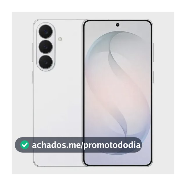 Celular Samsung Galaxy S26+ 5G, 256GB, 12GB RAM, Galaxy AI, Câmera Tripla de 50+12+10, Tela de 6.7" Branco