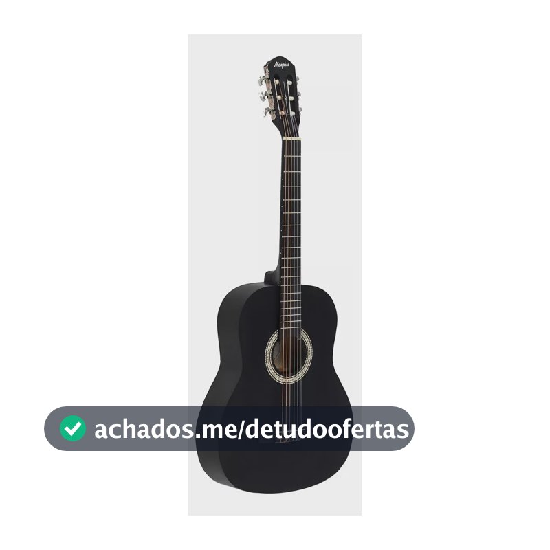 Violão Clássico Tagima Nylon 6 Cordas Modelo Denver Preto