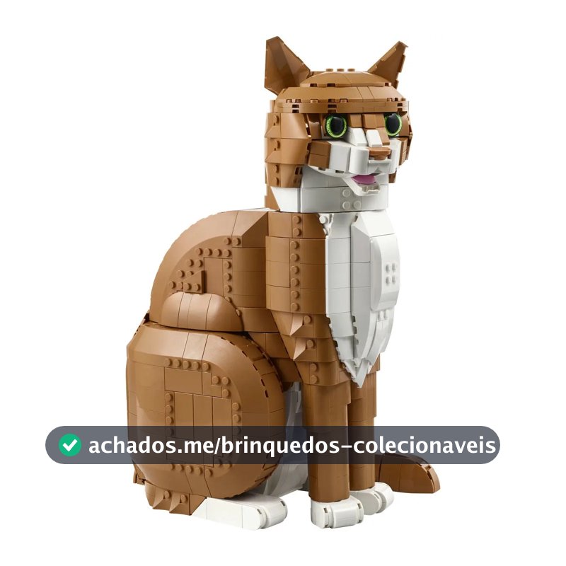 Figura de construção LEGO® Ideas Orange Cat 21376