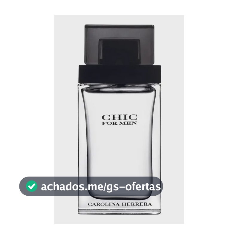 Carolina Herrera Chic for Men EDT 100ml para masculino