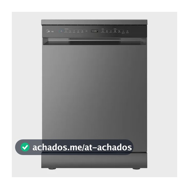 Lava Louças 14 Serviços Touch Plus Cinza Midea Cinza 110v