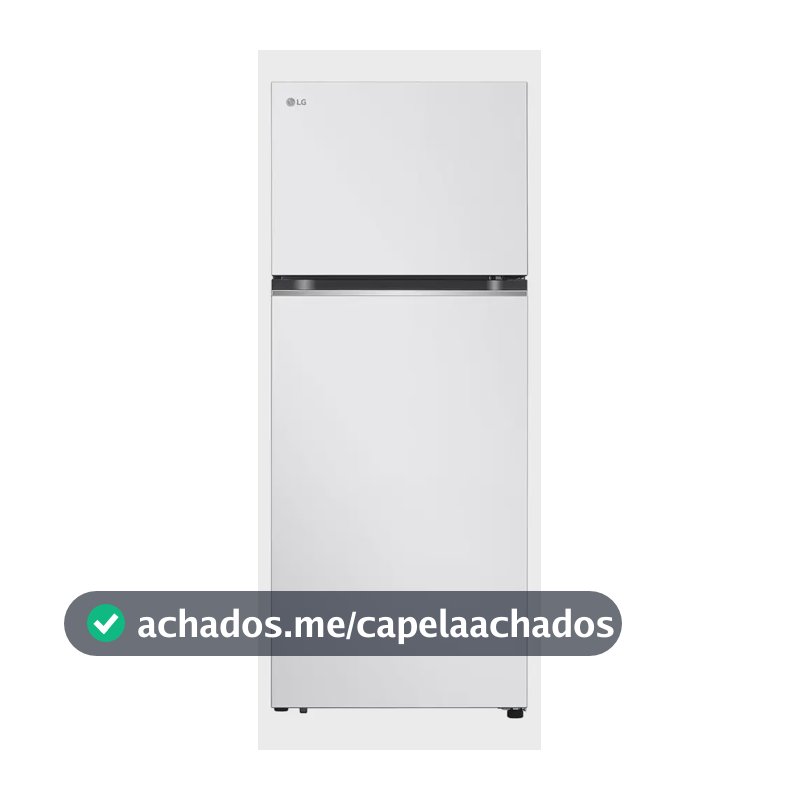 Geladeira LG Frost Free Inverter 395l Duplex Cor Branca - 12 Branco