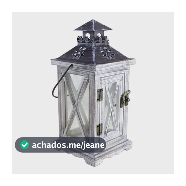 Lanterna De Vela Decorativa Para Mesa Soft Florescer Y