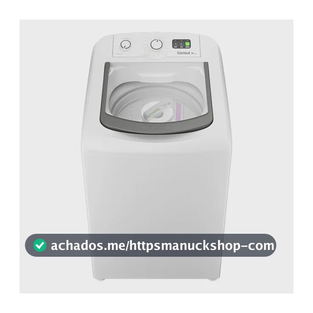 Máquina De Lavar Consul 9kg Branca Com Dosagem Econômica - C 110v Branco