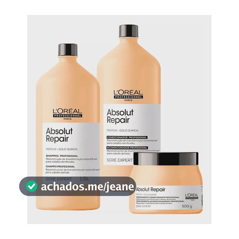 Kit Salão Absolut Repair - Loreal