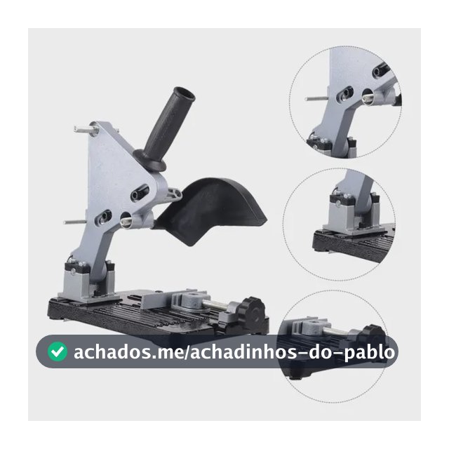 Suporte Base Bancada Para Esmerilhadeira Angular 115 A 125mm