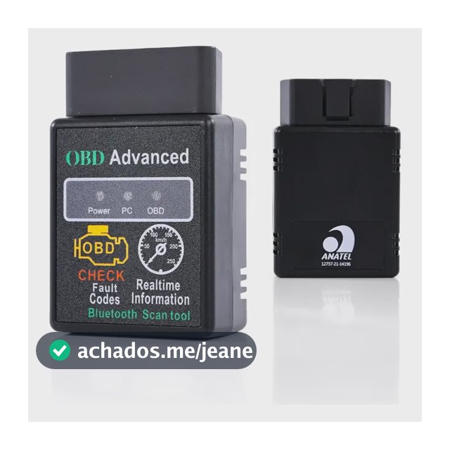 Scanner Obd2 Elm327 Automotivo Bluetooth Obd Advanced V2.1